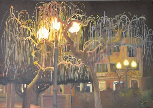 THE GLORIETA 100cm x 70cm Oil on canvas