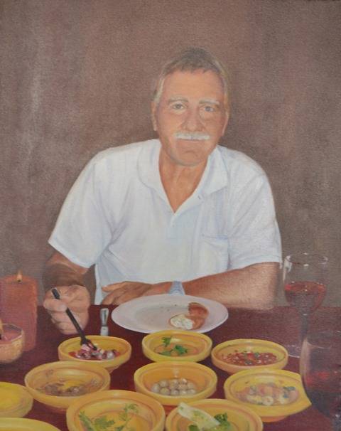 MARTIN 40cm x 50cm Oil on canvas