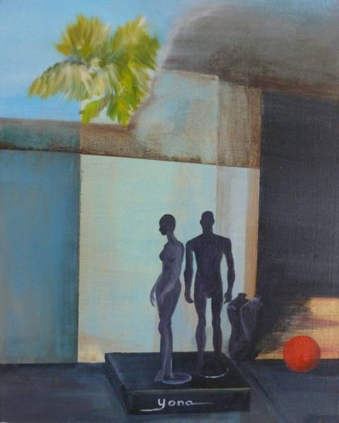 DUMMIES 24cm x 30cm Oil on canvas