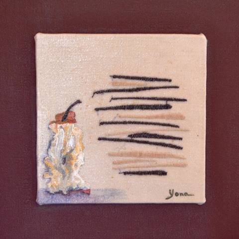 GET TO THE CORE Small 28cm x 28cm Mixed medium
